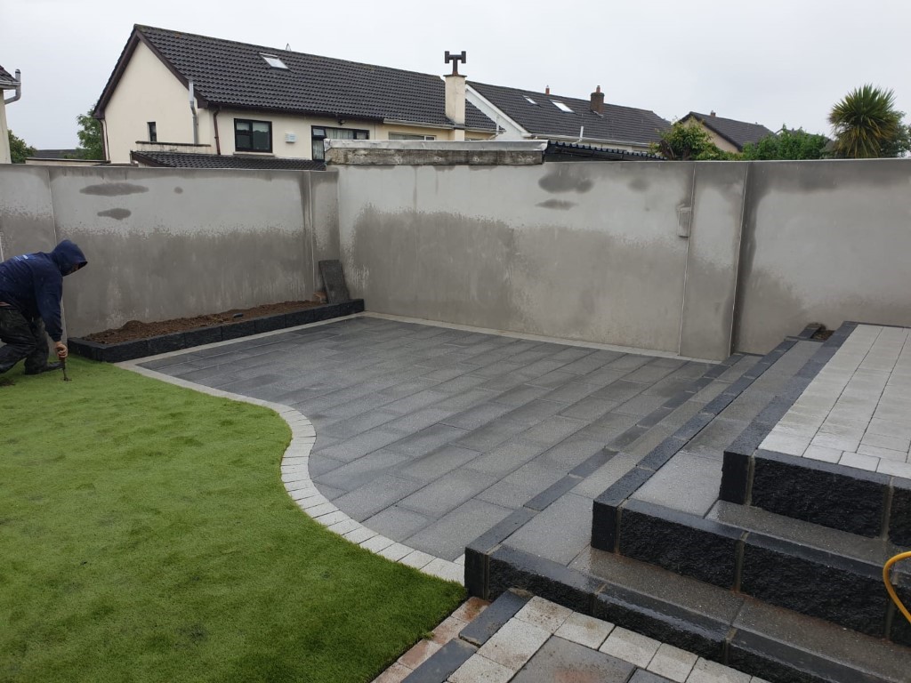 Installing Block Paving in Cornwall Pavestead Driveways and Patios project work